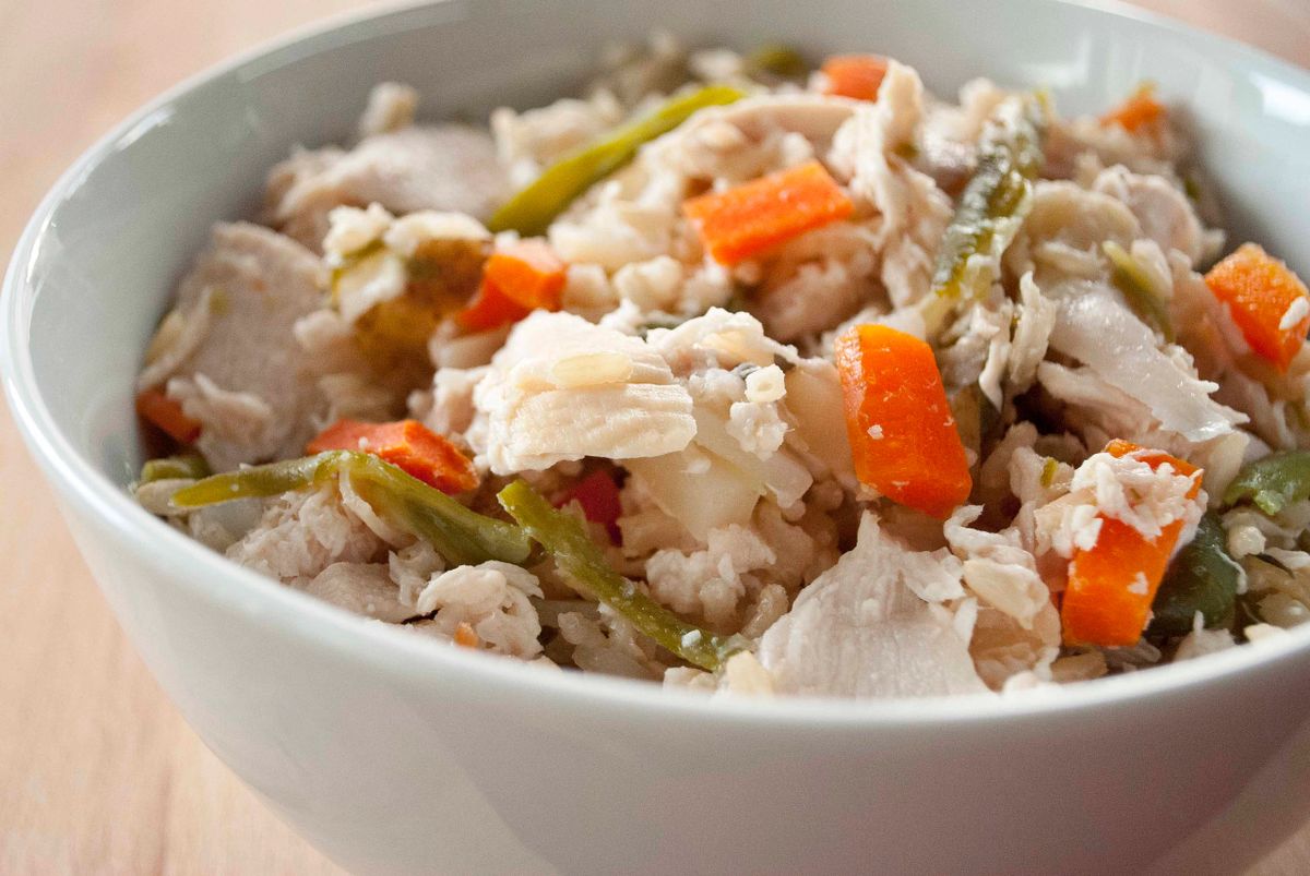 Chicken Brown Rice And Veggie 32 Ounces 2 Pounds